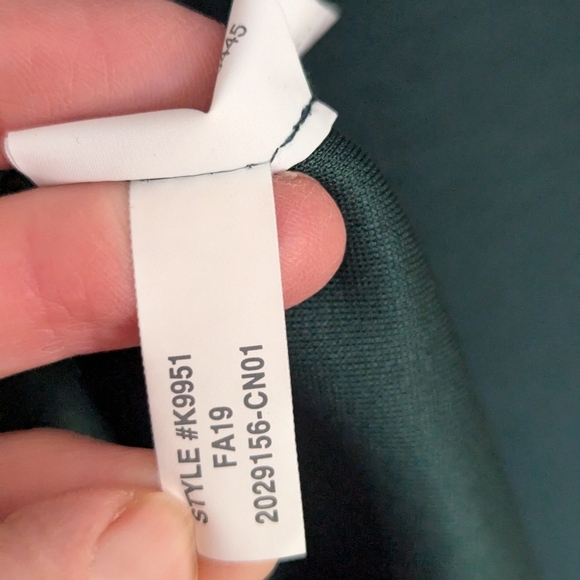 Madewell Green Wrap Sise Tie Dress - Picture 3 of 7